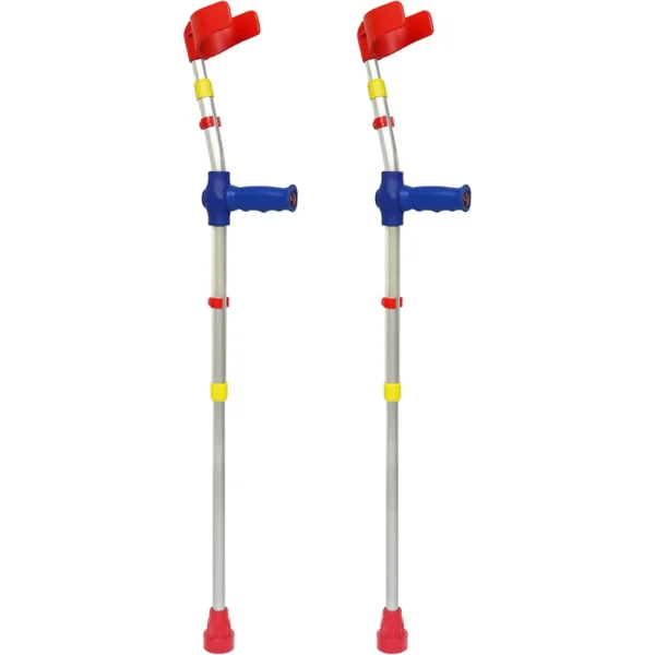 Muletas Infantiles Regulables Aluminio (x2 uds), Muletas de Colores