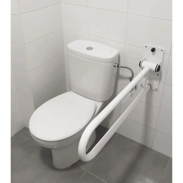 Barra Abatible Inodoro 75 cm (x1 ud), Barra WC Minusválido - Imagen 2