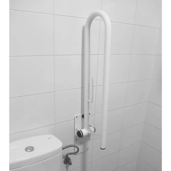 Barra Abatible Inodoro 75 cm (x1 ud), Barra WC Minusválido - Imagen 3