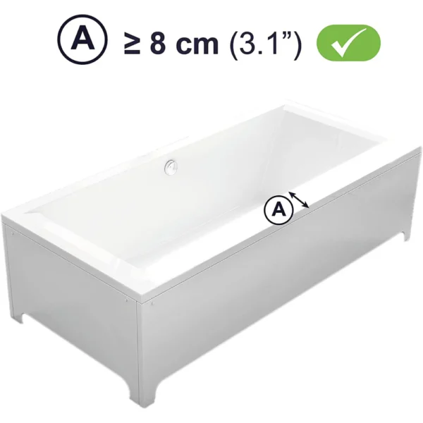 Asa Baño Adultos (Bañeras con borde liso ≥8 cm), Asidero Bañera Adultos - Imagen 6